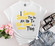 Hufflepuff I Solemnly Swear